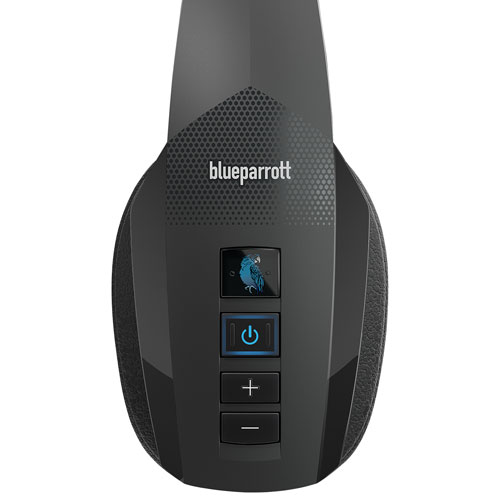 BlueParrott B450-XT Wireless Bluetooth Mono Headset with 96% Noise-Cancelling Microphone & Padded Headband