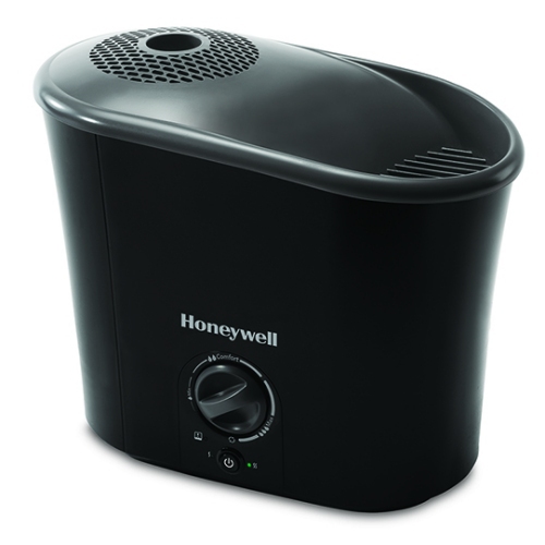 Humidificateur à vapeur chaude facile à entretenir de Honeywell - Noir