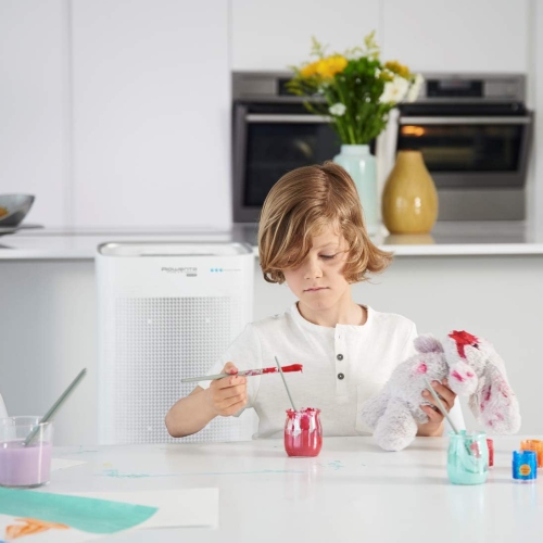 Rowenta Pure Connect Air Purifier, Medium, White