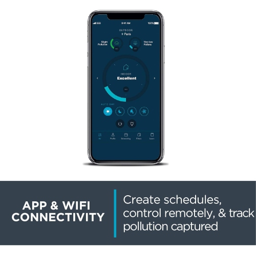 Rowenta Pure Connect Air Purifier, Medium, White