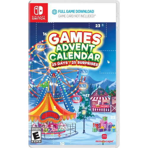 Games Advent Calendar 25 Days 25 Surprises Nintendo Switch Best