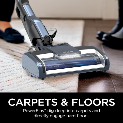 Shark Ultralight Pet Pro Corded Stick Vacuum with PowerFins & Self-Cleaning Brushroll, Perfect for Pets, Converts to Hand Vacuum, Pet Power Brush,