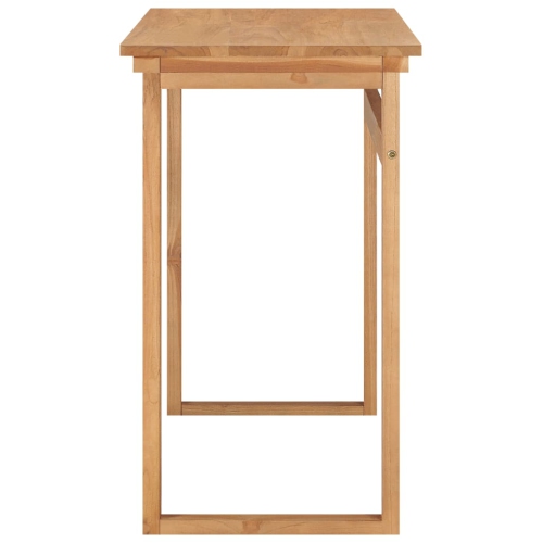 vidaXL Desk 100x45x75 cm Solid Teak Wood