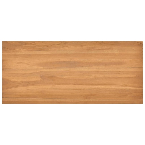 vidaXL Desk 100x45x75 cm Solid Teak Wood