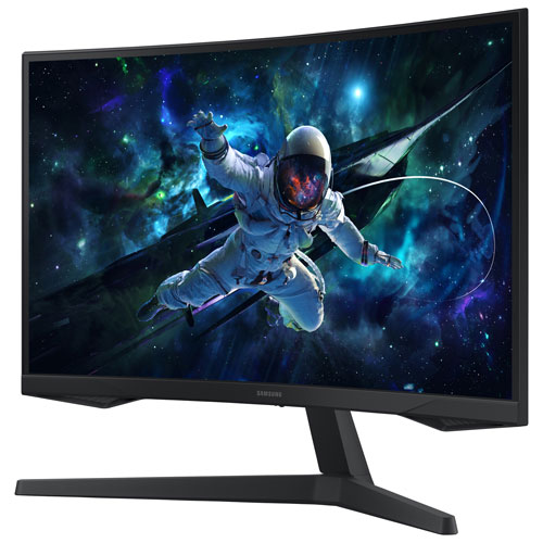 Image 2 of 7.. Samsung Odyssey G5 32" QHD 165Hz 1ms GTG Curved VA LED FreeSync Gaming Monitor – Black