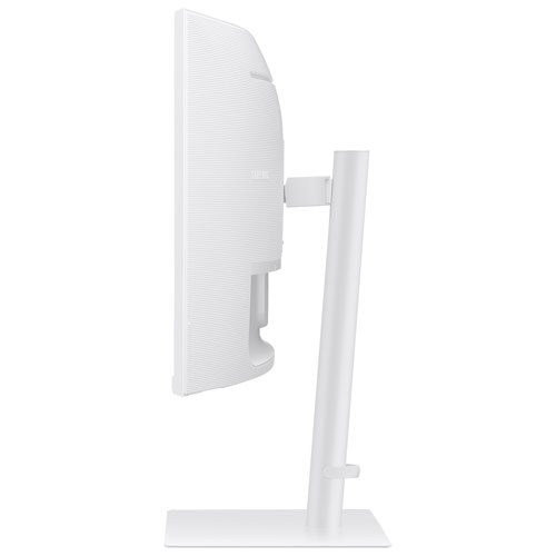 Moniteur FreeSync 34 po DEL VA incurvé WQHD 100 Hz de Samsung avec temps de réponse de 5 ms gris à gris - Blanc chaud