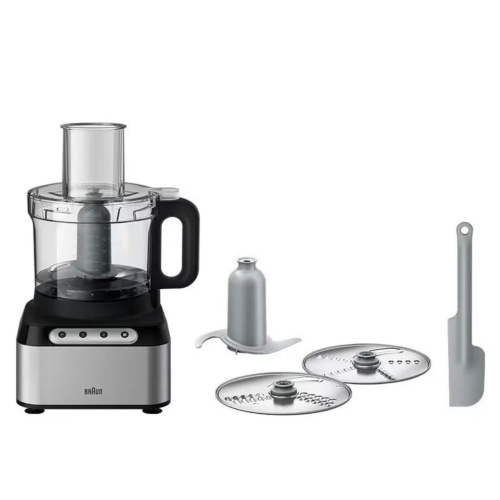 Braun EasyPrep Food Processor FP 3211 Silver by BRAUN - Open Box condition - Image 2