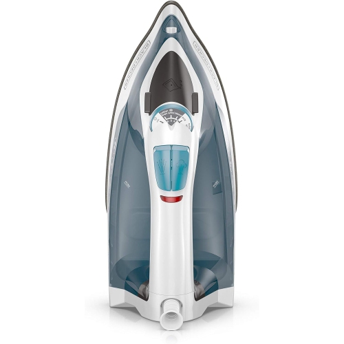 Black + Decker – fer à repasser à vapeur avec semelle antiadhésive, 1200 watts, bleu