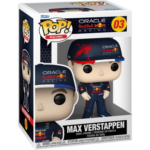Pop Sports Racing Formula 1 3.75 Inch Action Figure - Max Verstappen #03