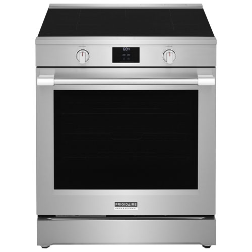 Frigidaire Professional 30" 6.2 Cu. Ft. True Convection 5-Element Freestanding Induction Air Fry Range - Stainless Steel