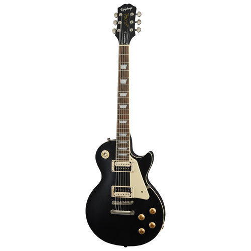 Guitare électrique Les Paul Trad Pro IV d'Epiphone - Ébène