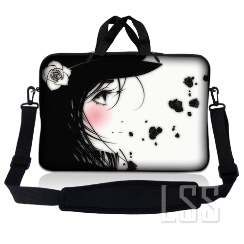 Neoprene laptop sleeve with on sale handle