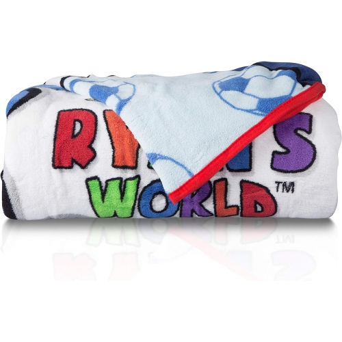Ryan’s World" Bedding Ultra Soft Micro Raschel Throw Blanket for Kids