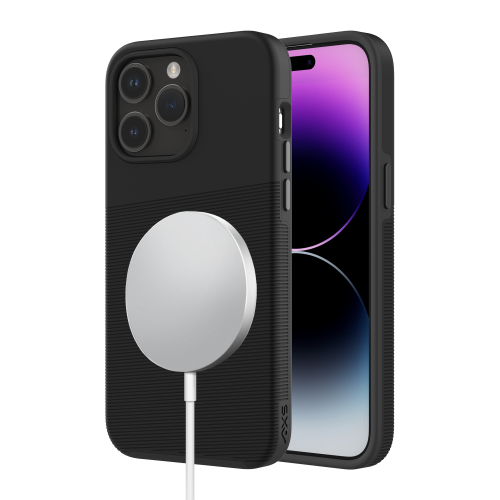 AXS BY AXESSORIZE  Axs Protech Plus Magsafe Compatible Sleek Dual-Layered Anti-Shock Case for Apple Iphone 15 Pro Max | In Black