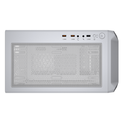 Cougar ARCHON 2 RGB Mid Tower ATX Computer Case, Tempered Glass Side Panel, 3x 120mm ARGB Fans Pre-Installed, White