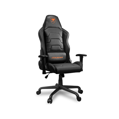 Cougar Armor Air Office Gaming Chair Dual High Back - Ergonomic, High Back Premium Breathable PVC Leather Reclining Backrest Headrest & Lumbar