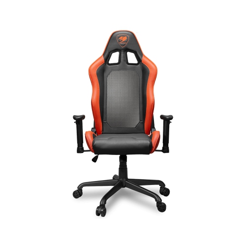 Cougar Armor Air Office Gaming Chair Dual High Back - Ergonomic, High Back Premium Breathable PVC Leather Reclining Backrest Headrest & Lumbar