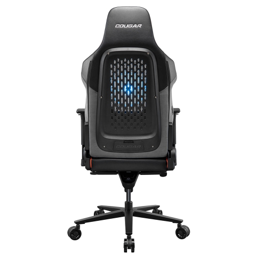 Cougar NxSys Aero Office Gaming Chair 200mm RGB Fan - Ergonomic, High Back Premium Breathable PVC Leather Reclining Backrest Headrest & Lumbar