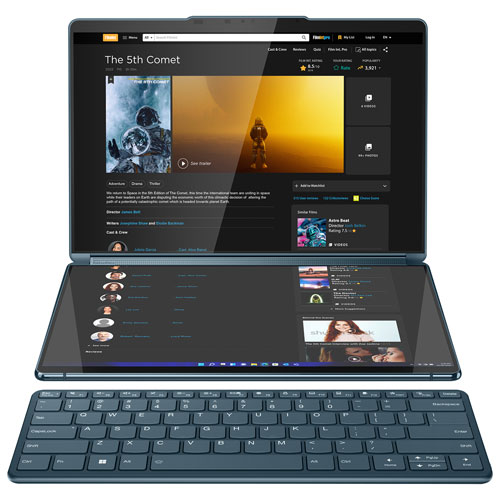 Lenovo Yoga Book 9i 13" Touchscreen Laptop - Tidal Teal
