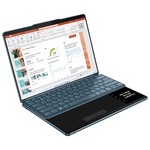 Lenovo Yoga Book 9i 13" Touchscreen Laptop - Tidal Teal