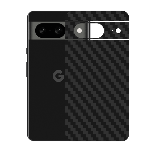 Ghost Armor Google Pixel 8 Black Carbon Skin - 3M Military Grade - Lifetime Replacements