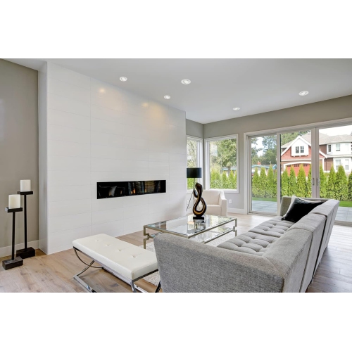 BAZZ 4 Pack Studio 3000K Integrated LED Recessed Light, Gimbal fixture, Matte White, DISK360W4