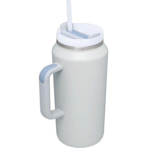 Stanley Quencher H2.0 FlowState Stainless Steel Vacuum Insulated Tumbler with Lid and Straw for Water, Iced Tea or Coffee, Smoothie and More, Fog, 64