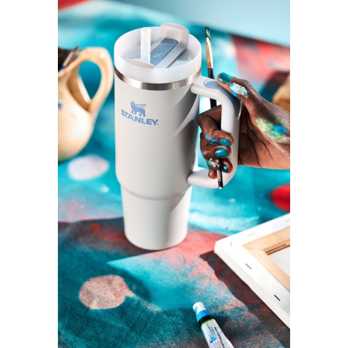 Stanley Quencher – gobelet isotherme en acier inoxydable de H2,0 oz FlowState avec couvercle et paille pour l’eau, le thé glacé ou le café, la