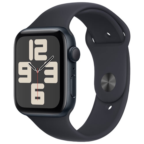 Refurbished Good Apple Watch SE GPS 44mm Midnight Aluminum