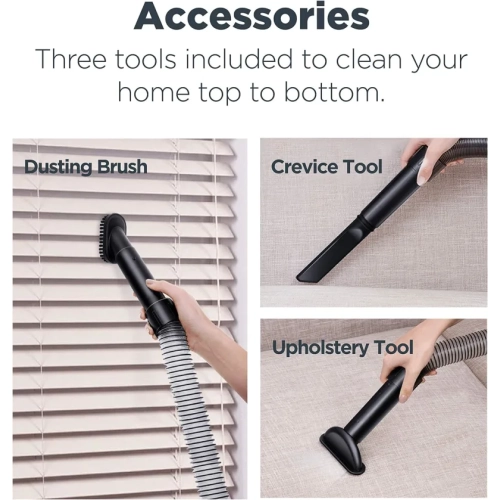 Eureka PowerSpeed Bagless Upright Vacuum Cleaner with Pet Turbo - Black | High Performance Cleaning for Pet Owners