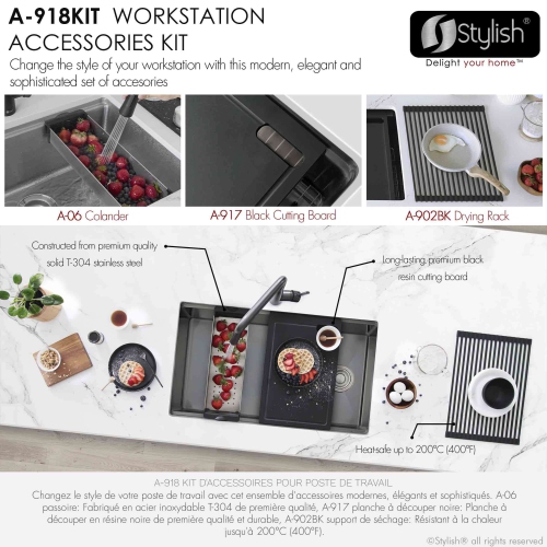 Stylish WorkStation Accessories KIT A-918KIT