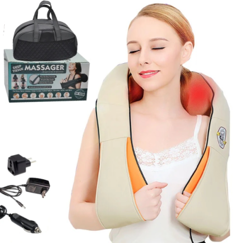 RENPHO Shiatsu Neck and Shoulder Back Massager with Heat, Electric  Vibration Deep Tissue 3D Kneading Massage Pillow for Pain Relief on Waist,  Leg, Calf, Foot, Arm, Belly, Full Body, Muscles price in