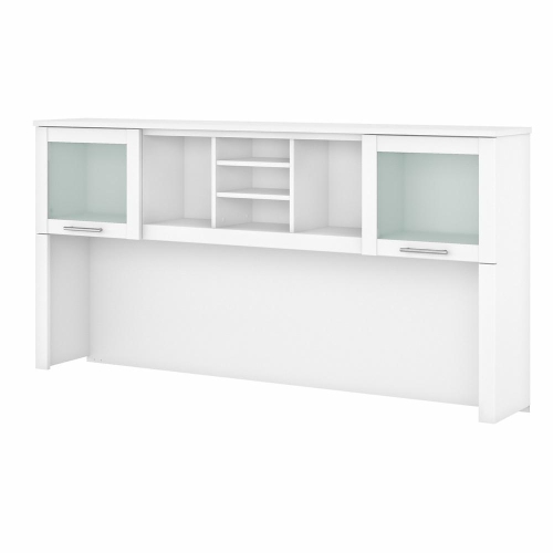 Bush Furniture – Étagère de bureau Somerset 72&nbsp;W, blanc