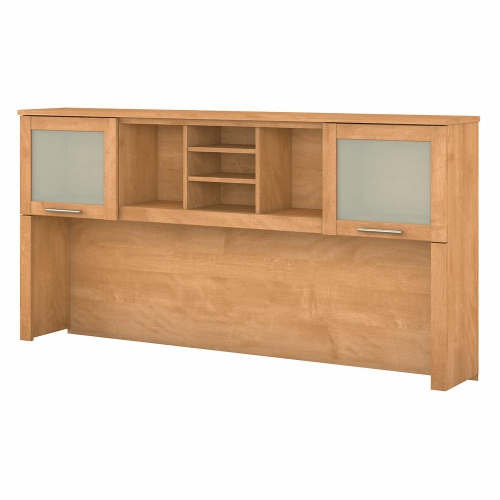 Bush Furniture – Étagère de bureau Somerset 72&nbsp;W, croix d’érable