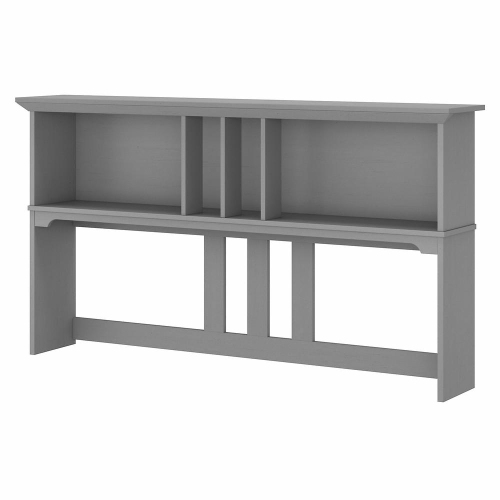 Bush Furniture – Étagère Salinas 60&nbsp;W pour bureau en L, gris Cape Cod