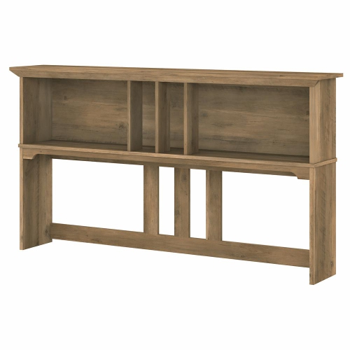 Bush Furniture – Étagère Salinas 60&nbsp;W pour bureau en L, pin récupéré