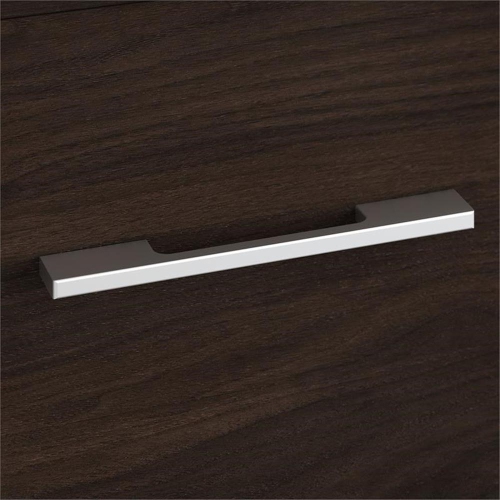 Office 500 16W 3 Drawer File Cabinet in Black Walnut - Engineered Wood