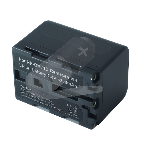 DR. BATTERY NP-FM70 QM71 Replacement Battery for Sony CCD-TR108 CCD-TR208 CCD-TR408 CCD-TR408E CCD-TR748 Duracell DRSM50 Polaroid PR-050 PR-050L [3.7V / 3.885Wh]