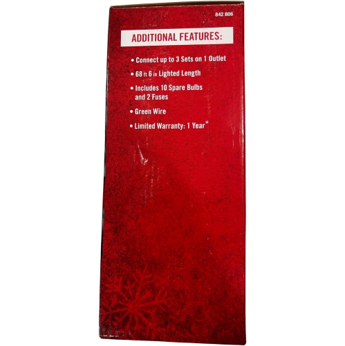 Home Accents 300 ct Incandescent Mini clear Christmas String Lights