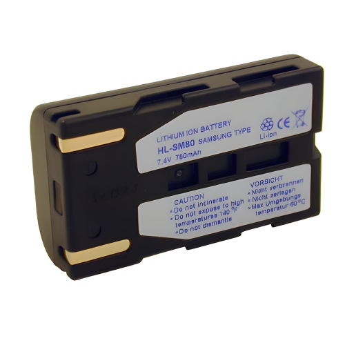Image 1 of 6.. DR. BATTERY SB-LS80 SB-LSM160 SBL-SM160 SB-LSM80 Replacement Battery for Samsung SC-D SC-DC VM-DC VP-D Series [7.2V / 5.6Wh] **Free Shipping