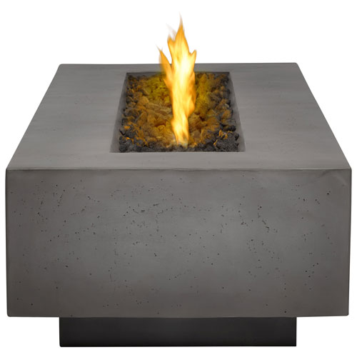 Table à foyer rectangulaire Patioflame de 72 po Nexus de Napoleon - 53 000 BTU - Noir