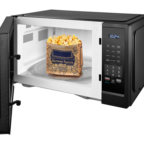 Insignia 1.1 Cu. Ft. Countertop Microwave (NS-MW11BK5-C) - Black - Only at Best Buy