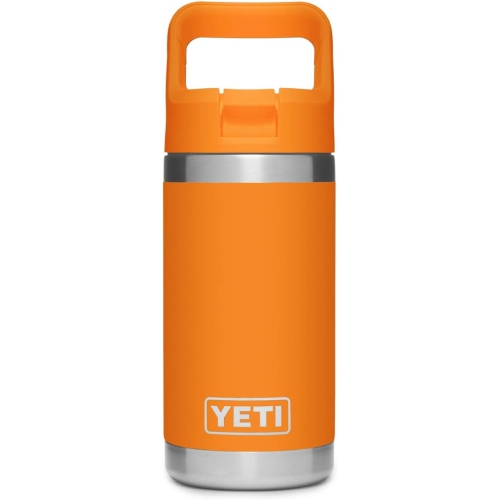 YETI Rambler Jr. 12 oz Kids Bottle, with Straw Cap, King Crab