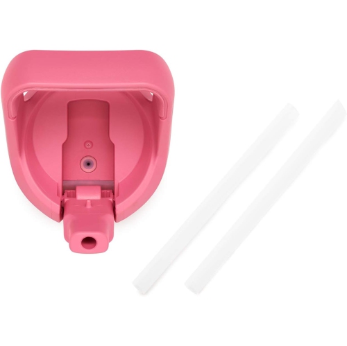 YETI Rambler Jr. 12 oz Kids Bottle, with Straw Cap, Harbor Pink