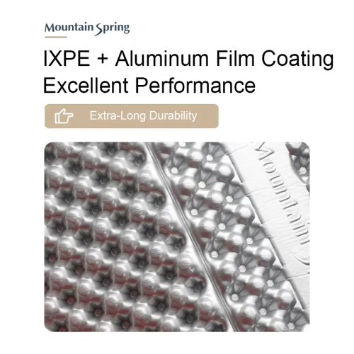 Mountain Spring Mummy M1A+(Plus) Folding Closed Cell Foam Sleeping Pad R1.9 | Hexagonal Design Moisture-Proof Ultra-Lightweight Foam Sleeping Mat for