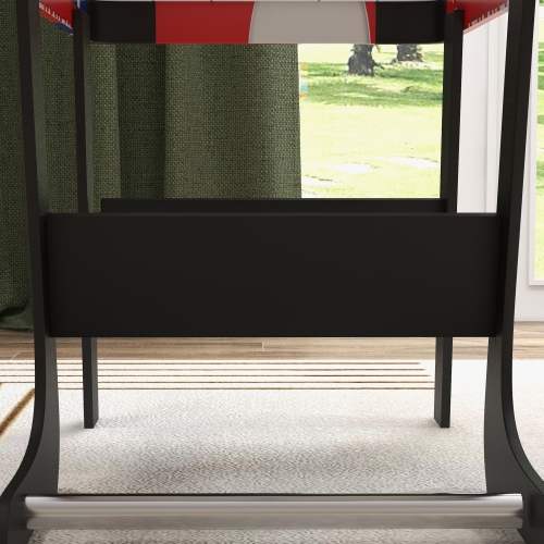 Soozier 40" Air Hockey Table for Youth and Adults, Folding Air Hockey Arcade Table with 2 Pucks, 2 Pushers, Scoreboard for Family Game Room, Living