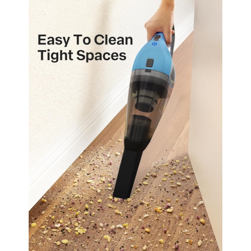 Handheld Vacuum Cleaner, 8000Pa Strong Suction Portable Hand Vacum Cordless with Rechargeable Battery Lightweight for Home and Car Carpet Stairs Pet