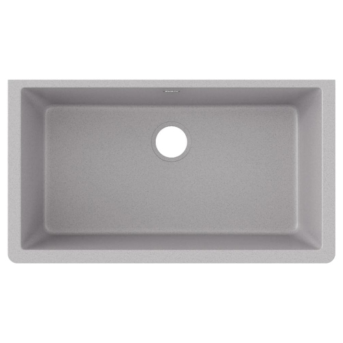 ELKAY  Quartz Classic Elgru13322Gs0 Greystone Single Bowl Undermount Sink