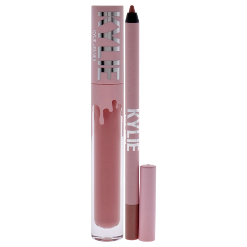 Matte Lip Kit - 300 Koko K by Kylie Cosmetics for Women - 2 Pc 0.10oz Matte Liquid Lipstick, 0.039oz Lip Liner