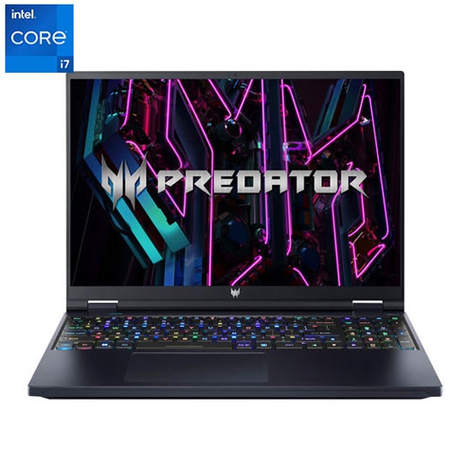 Refurbished - Acer Predator Helios NEO 16" Gaming Laptop -Black (Intel Ci7-13700HX/1TB SSD/16GB RAM/RTX4060/Win11)